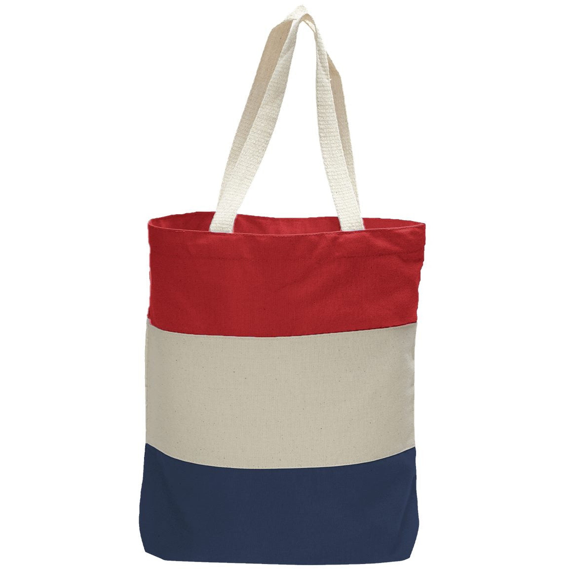 Q-Tees 11L Tri-Color Tote