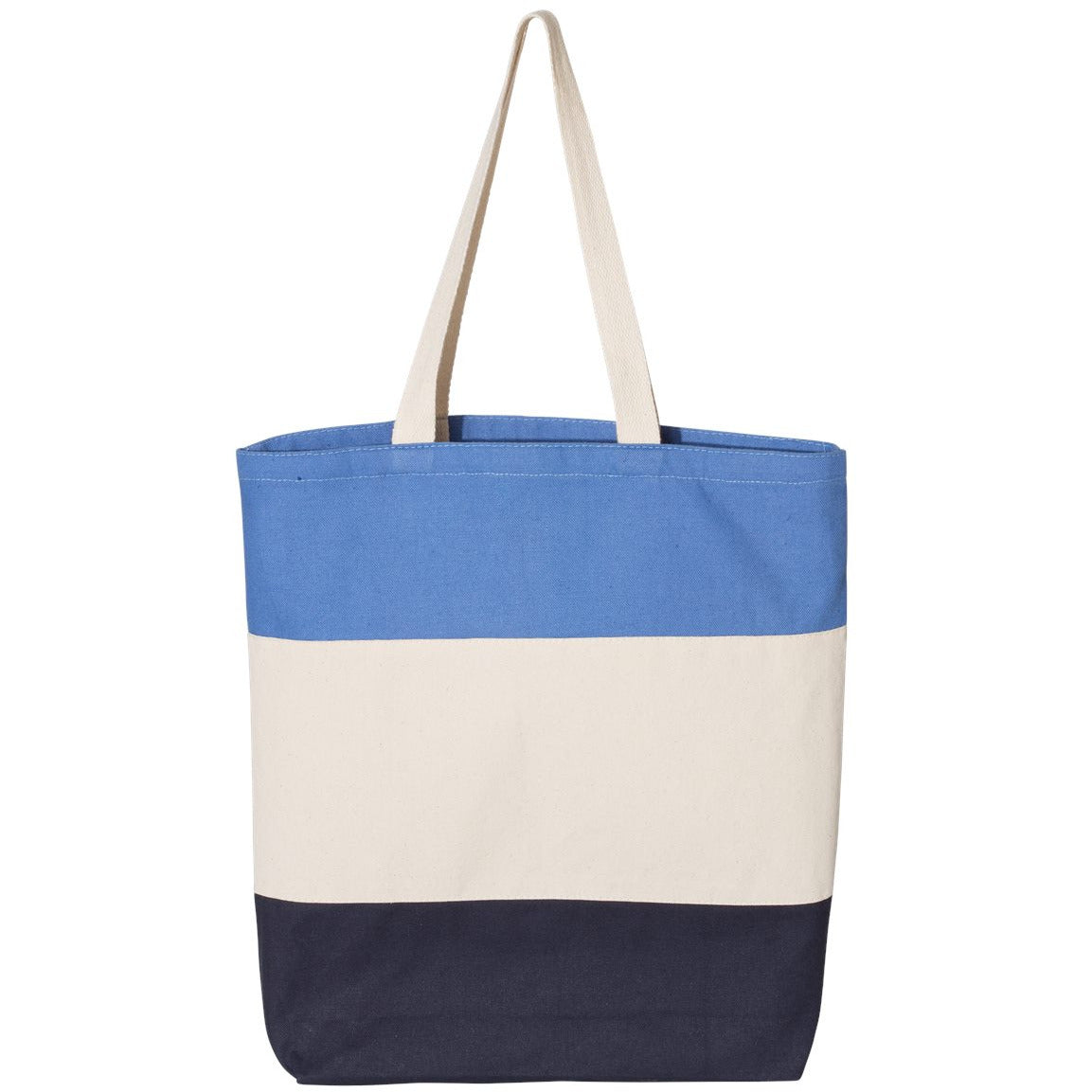 Q-Tees 11L Tri-Color Tote