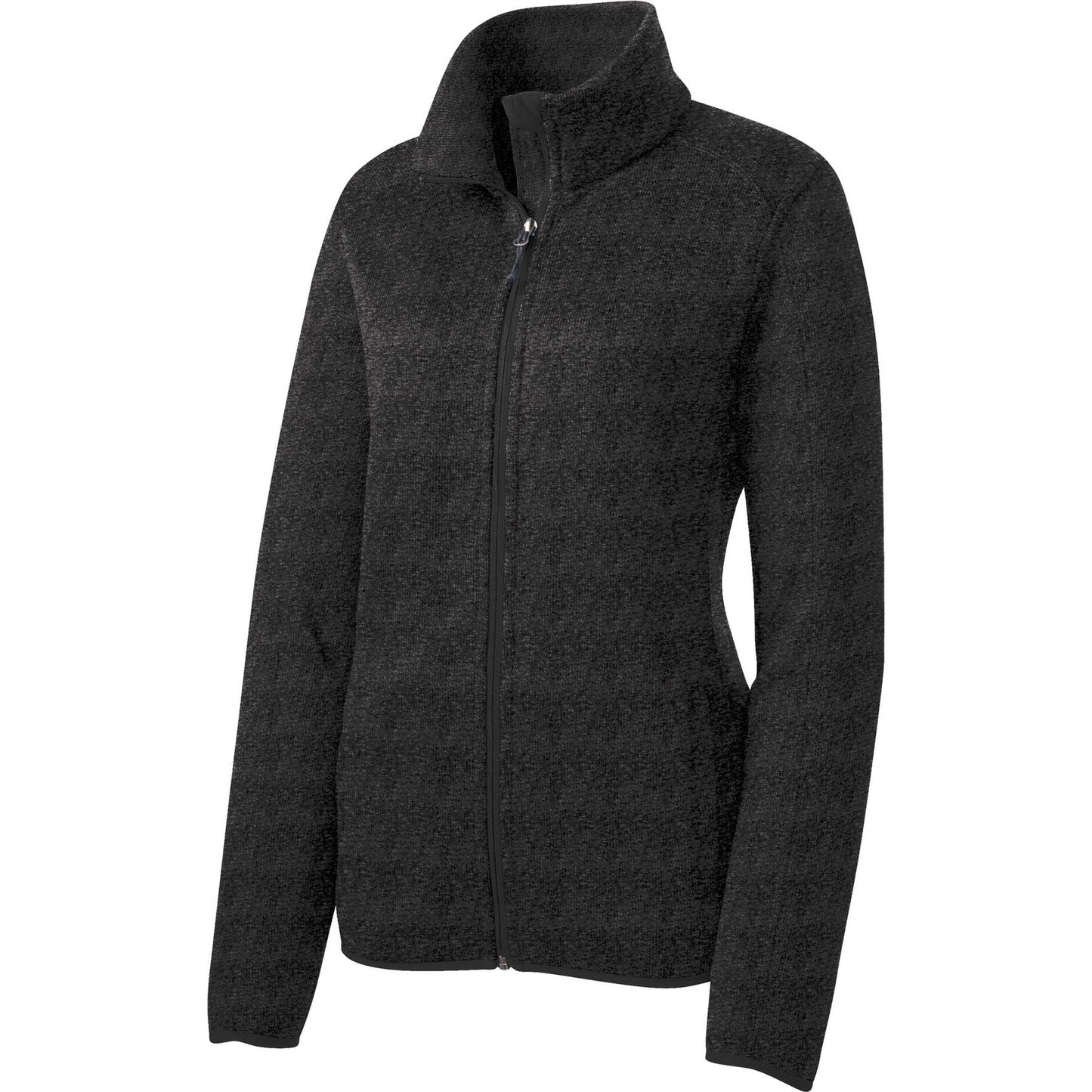 Port Authority® Ladies Sweater Fleece Jacket