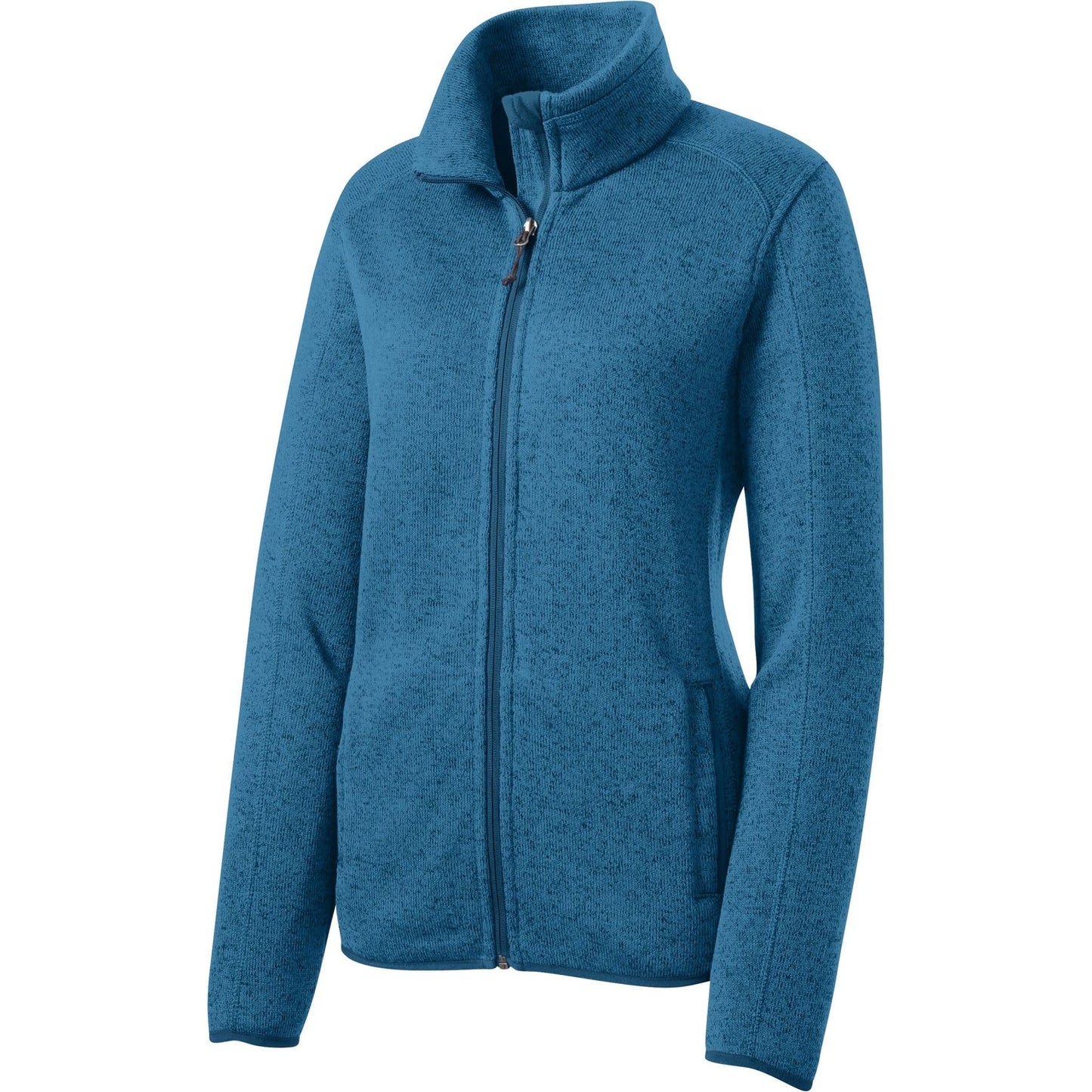 Port Authority® Ladies Sweater Fleece Jacket